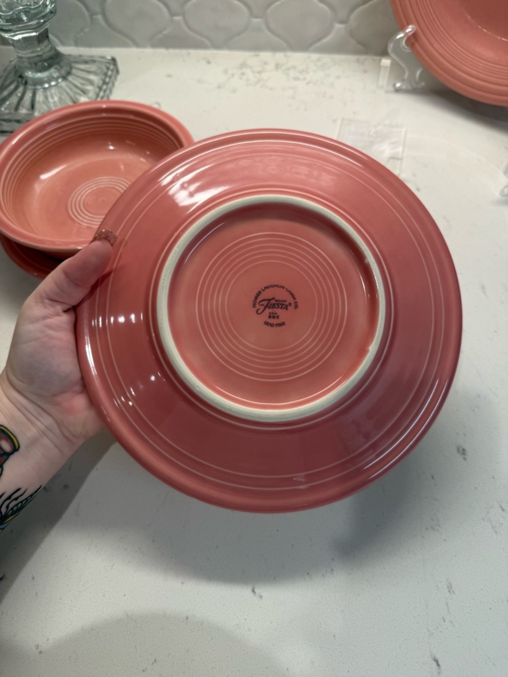 Fiestaware Rose and Betty Crocker Watermelon 4 piece Set - Picture 8 of 16